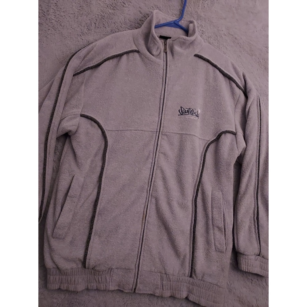 Southpole Sweatshirt Mens Medium Full Zip Jacket Terry Heavyweight Lined M READ